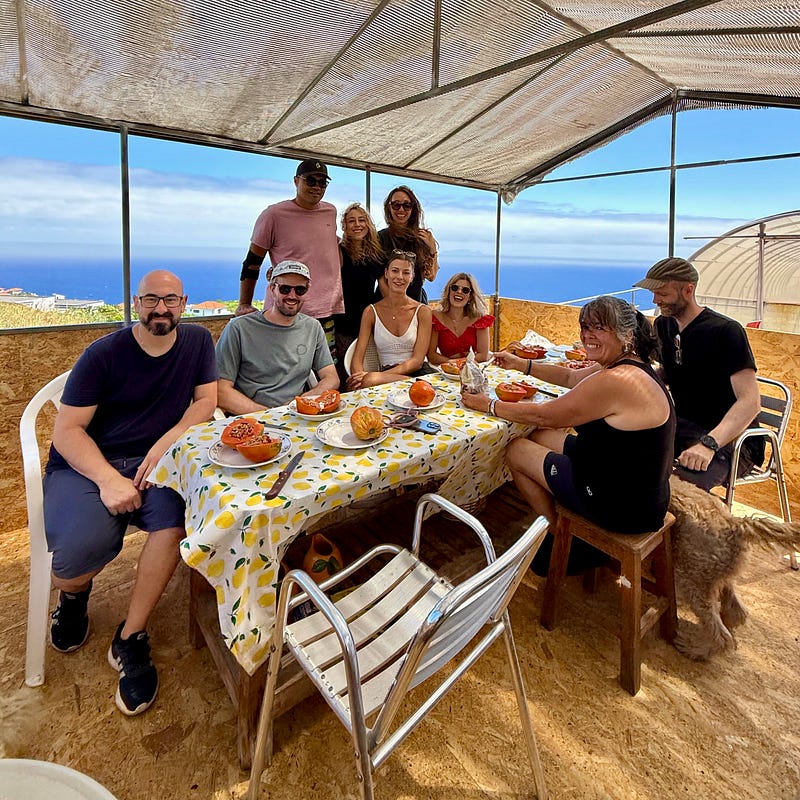 Madeira Friends and a taste of permaculture in Gaula