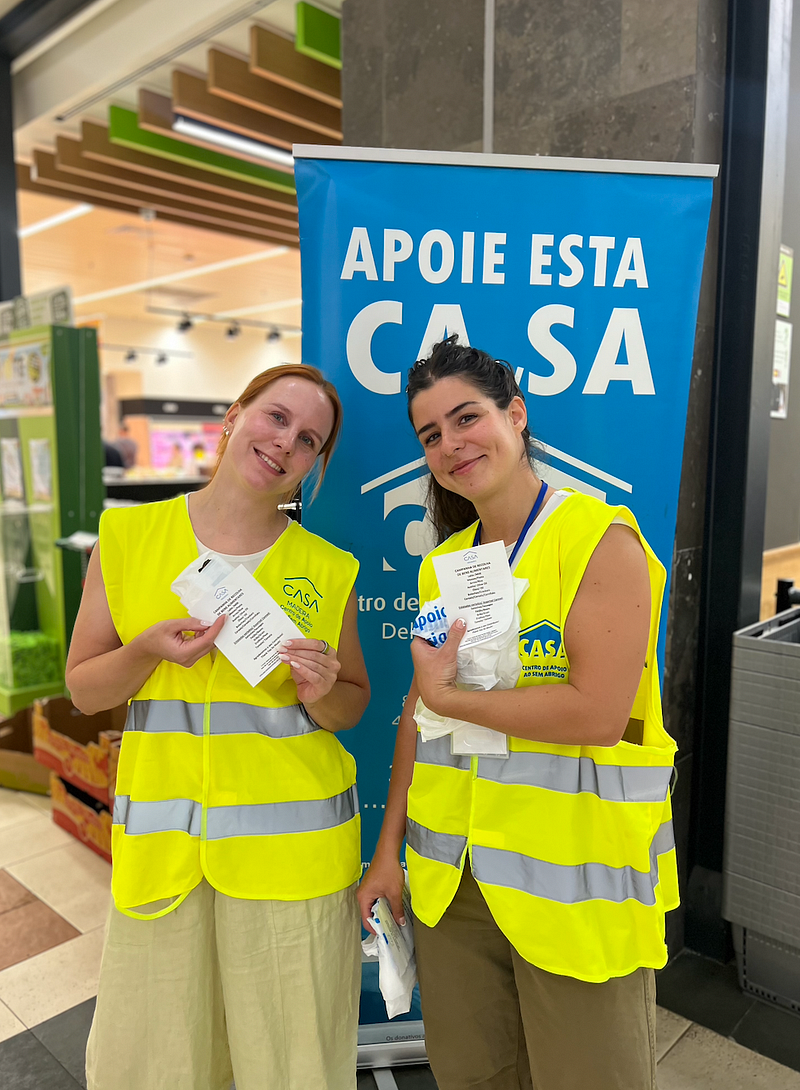 Madeira Friends join CASA for food drive at Pingo Doce