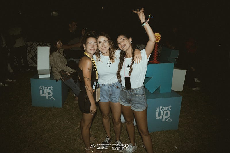 Madeira Friends present themselves to the local youth at the Summer Opening music festival