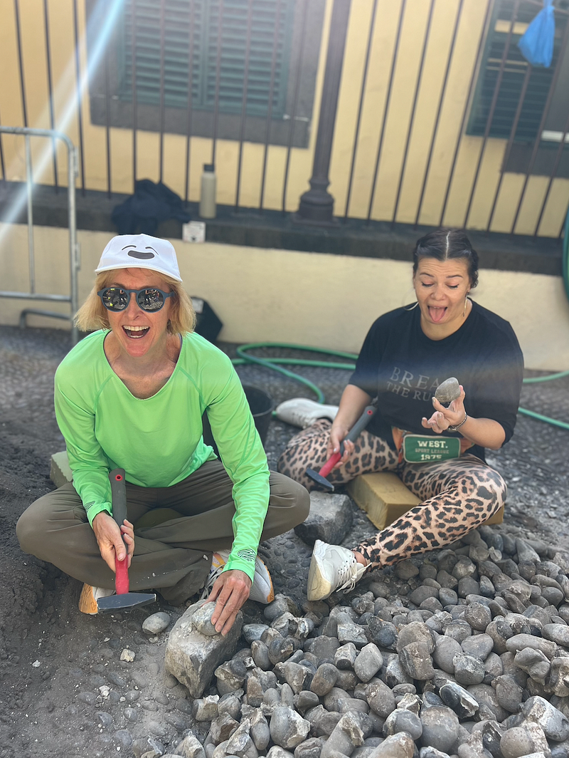 Paver for a day: when locals and internationals unite to celebrate Madeiran Heritage