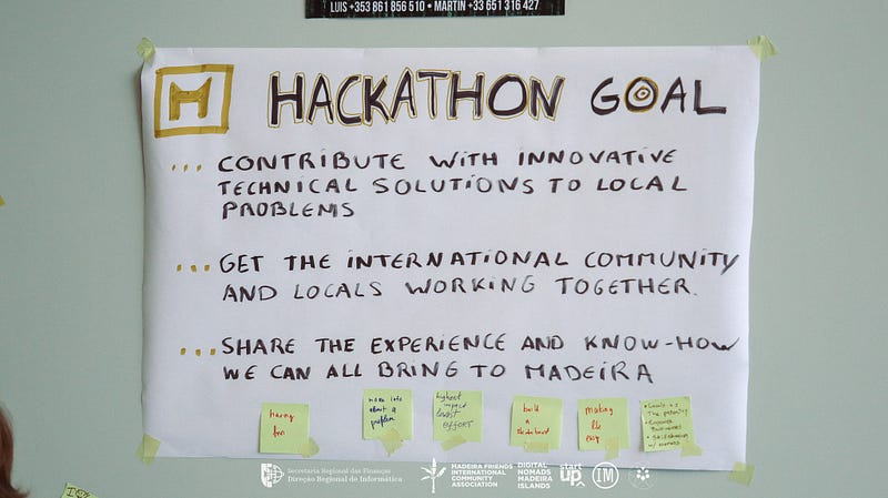 THE FIRST HACKATHON IN MADEIRA — Year 2022